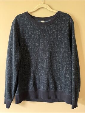 Amazon Essentials Navy Fleck Crewneck Sweater